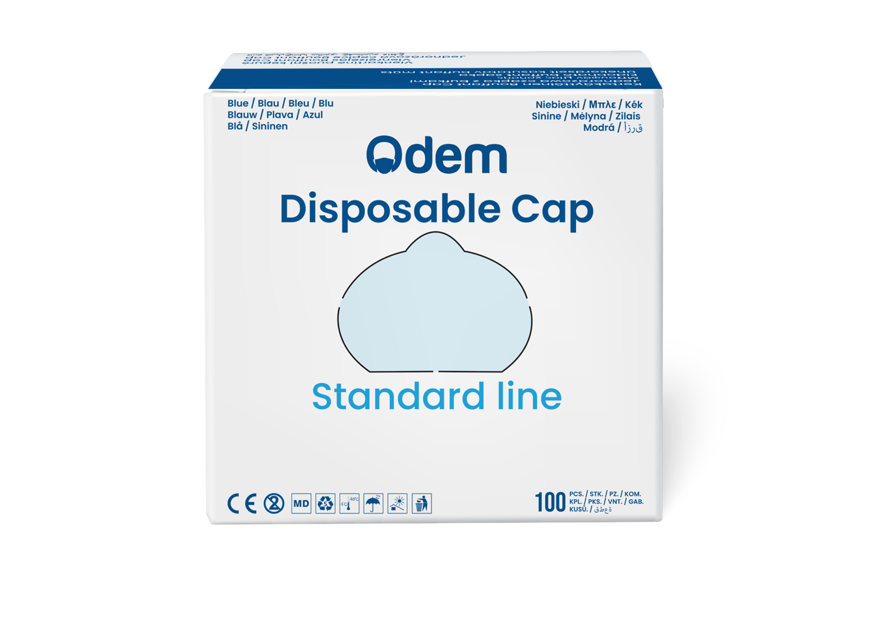 Odem Einweg-Barretform-Haube Standard line